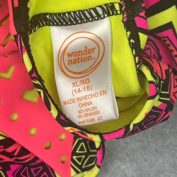 K0025 Wonder Nation Bathing Suit Size XL (14-16) - Picture 3 of 5
